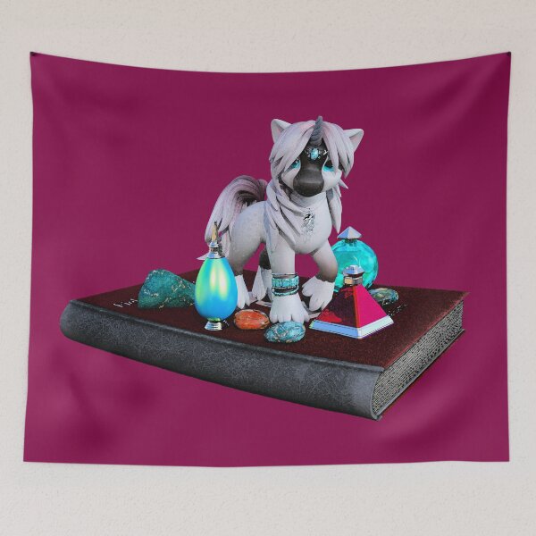 Item preview, Unicorn Magic Dapple Grey designed and sold by briarmoon.