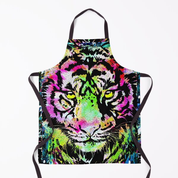 Item preview, Beautiful Tiger Head - Colourful Tiger Face designed and sold by BigWildKiwi.