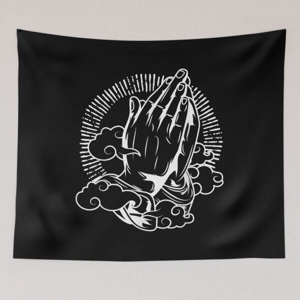 Item preview,  Praying Hands With Clouds Shine designed and sold by eaedith33.