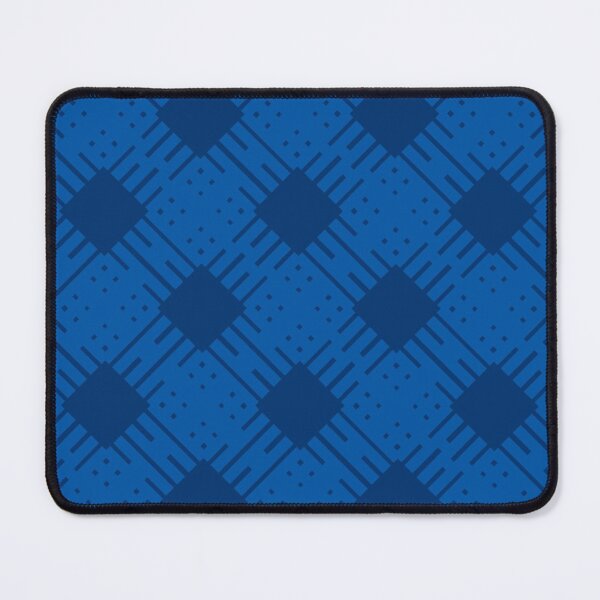 Item preview, Criss Cross Angled Dash Line Pattern 2 in Shades of Blue designed and sold by Neil Feigeles.