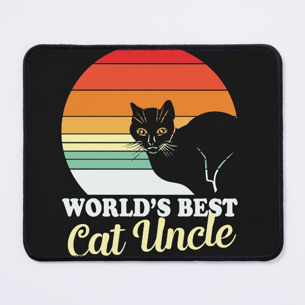 Item preview, World's Best Cat Uncle- Cat Pun designed and sold by shivani21061993.