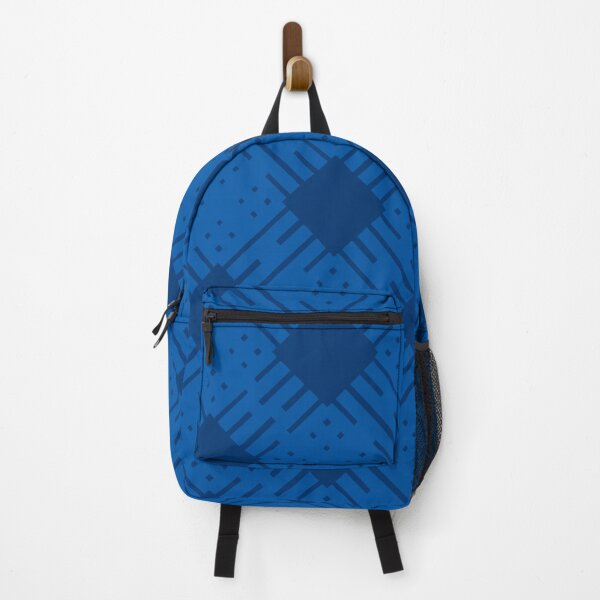 Item preview, Criss Cross Angled Dash Line Pattern 2 in Shades of Blue designed and sold by Neil Feigeles.
