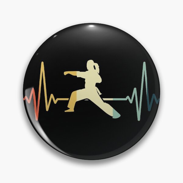 Item preview, Karate Heartbeat Vintage designed and sold by NgocLanDesign.