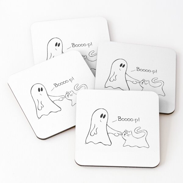 Item preview, Boooo-p! - White designed and sold by FlyingDodo.