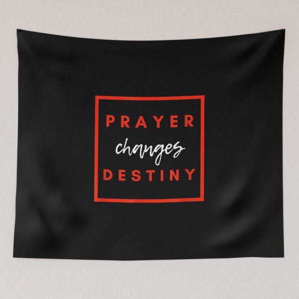 Item preview,  Prayer Changes Destiny Funny Christian Faith Religious designed and sold by olivee79.