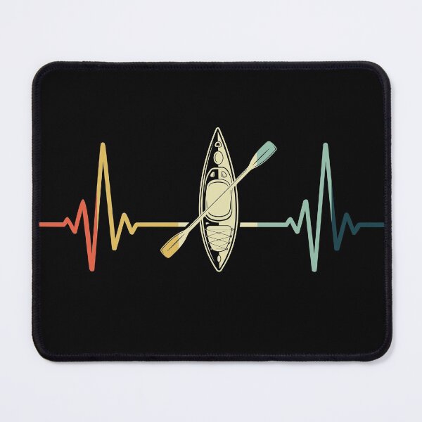 Item preview, Kayaking Heartbeat Vintage designed and sold by NgocLanDesign.