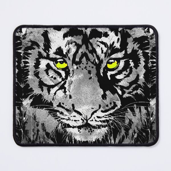 Item preview, Beautiful Tiger Head - Gray Tiger Face designed and sold by BigWildKiwi.
