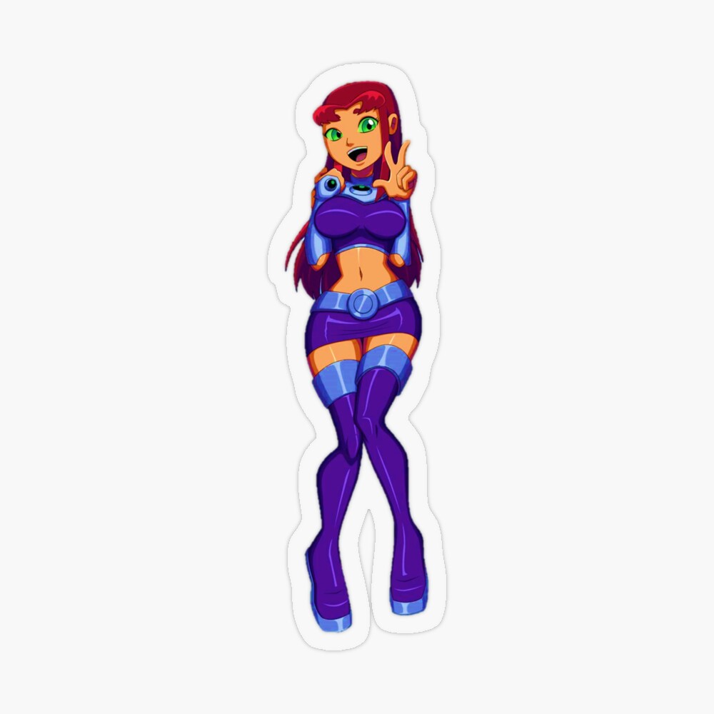 Starfire Cute Sticker #1 | Magnet