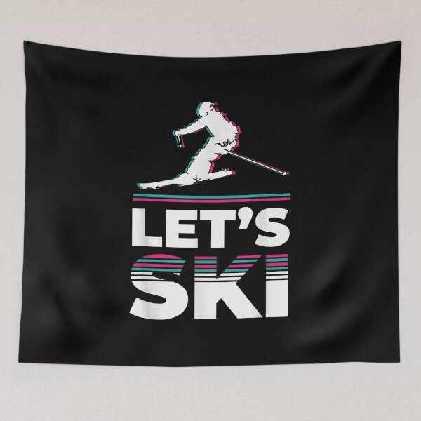 Item preview,  Ski Lets Instructor Winter Holiday Mountain designed and sold by olivee79.