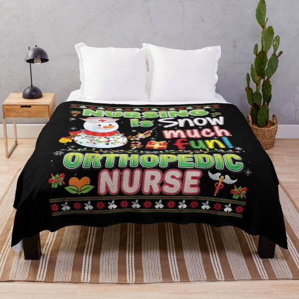 Item preview, Nursing Snow Much Fun Orthopedic Nurse So Snowman Xmas designed and sold by eaedith33.