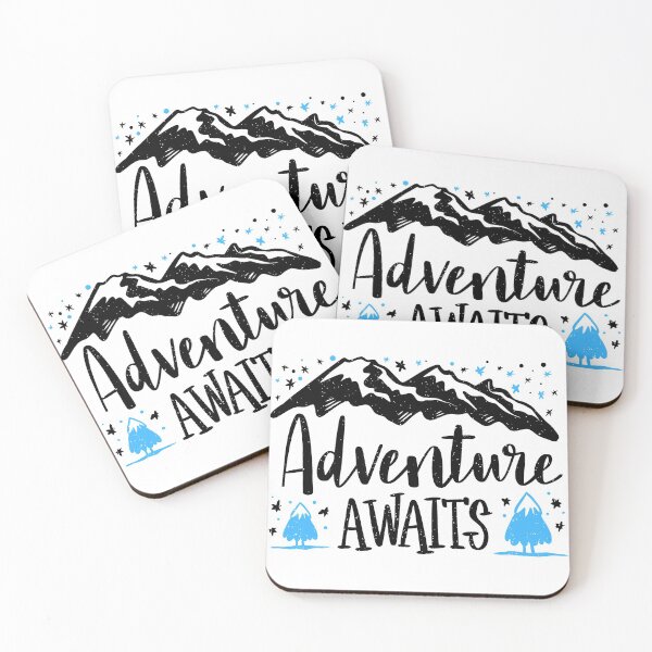 Item preview, Adventure Awaits (Winter) designed and sold by Parag's Travel Shop.