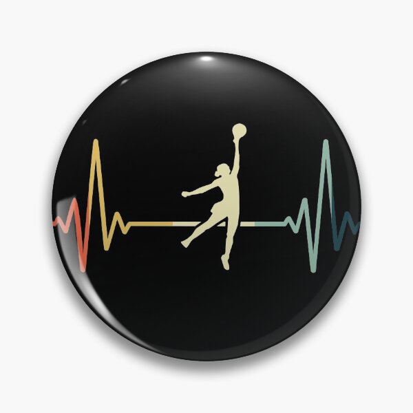Item preview, Netball Heartbeat Vintage designed and sold by NgocLanDesign.