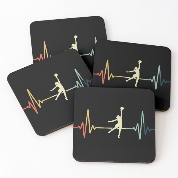 Item preview, Netball Heartbeat Vintage designed and sold by NgocLanDesign.