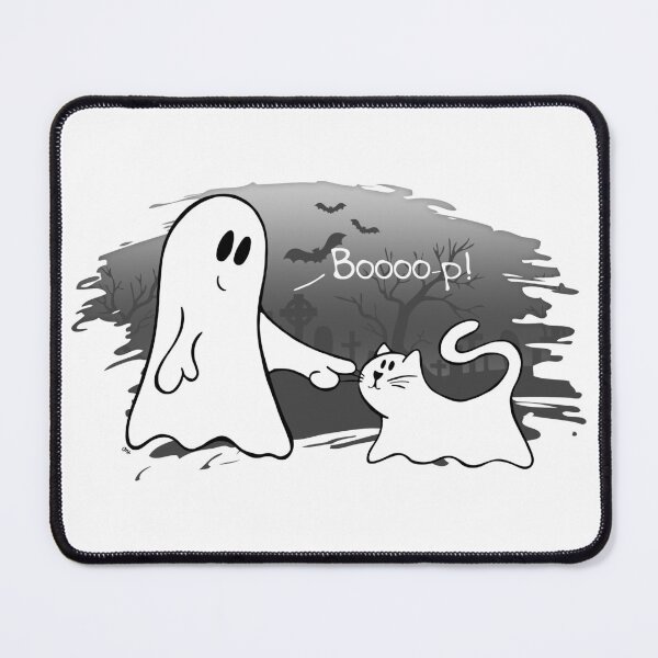 Item preview, Boooo-p! - Grey (Gray) designed and sold by FlyingDodo.
