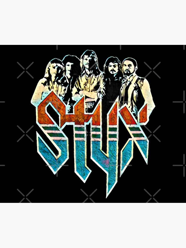 Discover The STYX Band Vintage Retro Duvet Cover