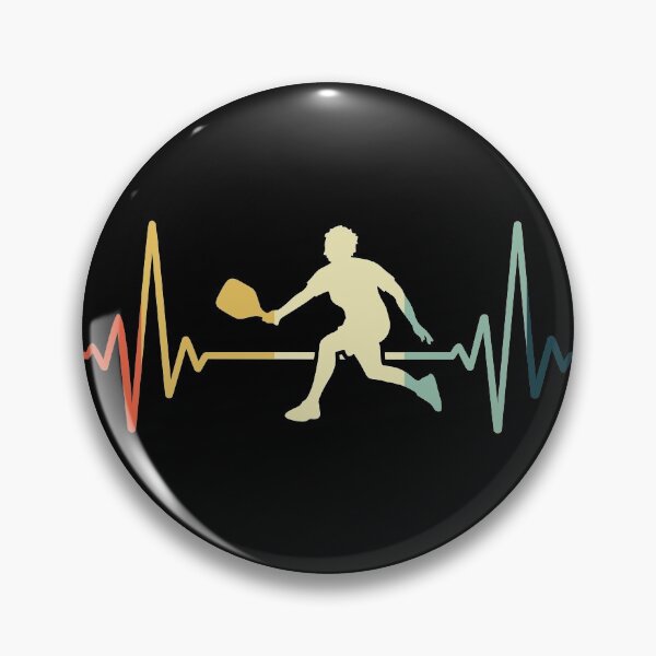 Item preview, Pickleball Heartbeat Vintage designed and sold by NgocLanDesign.