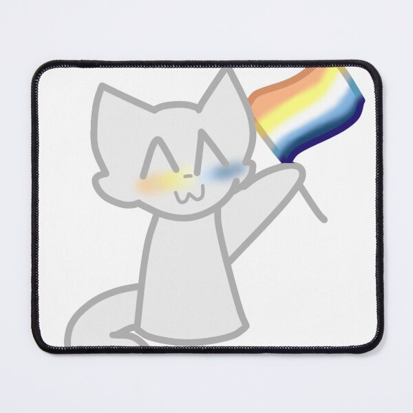Item preview, Aroace pride cat designed and sold by Cipherheart.