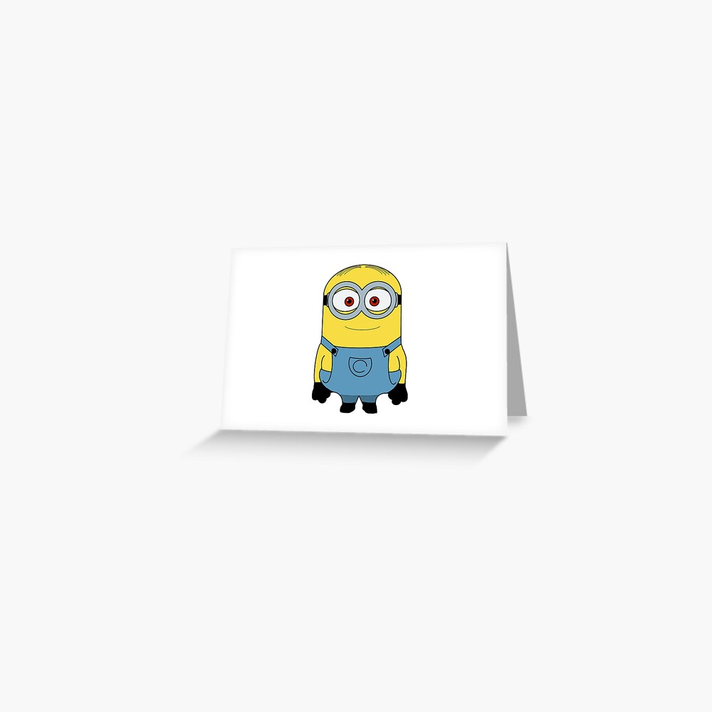 Minion Greeting Card by Matcreator