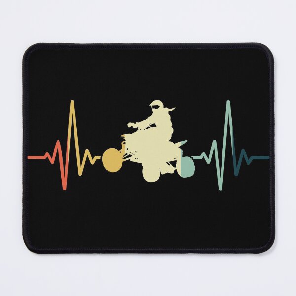 Item preview, Quad Bike Heartbeat Vintage designed and sold by NgocLanDesign.