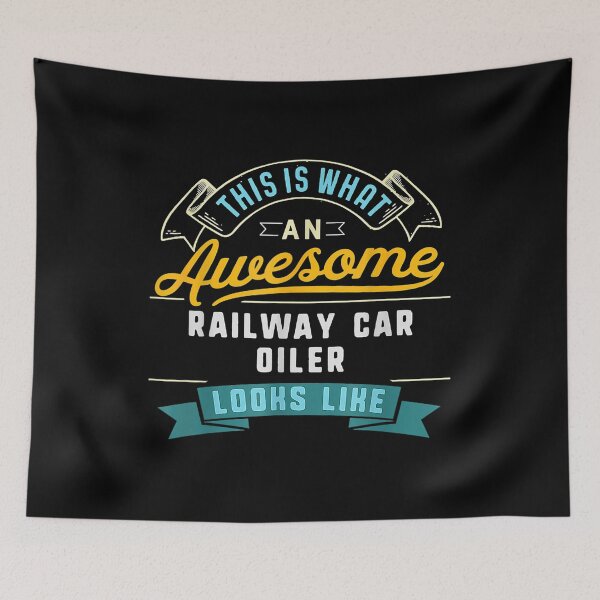 Item preview,  Funny Railway Car Oiler Awesome Job designed and sold by eaedith33.