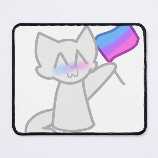 Item preview, Bi pride cat designed and sold by Cipherheart.