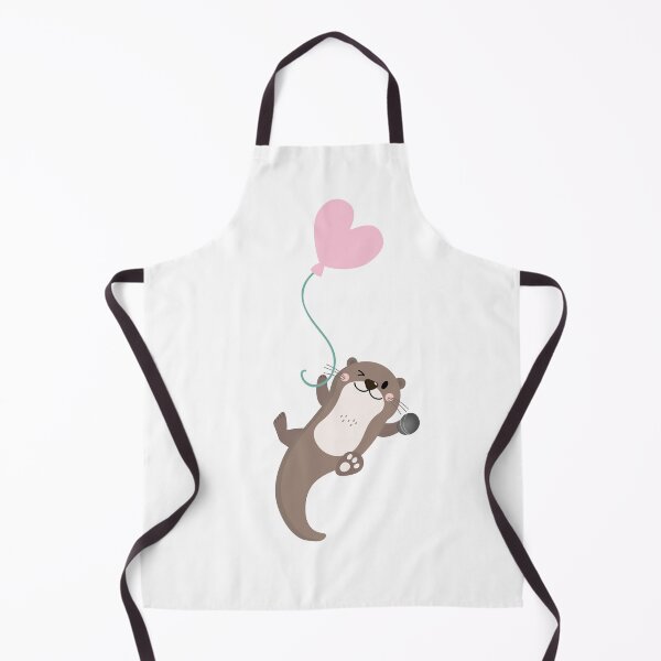 Artikelvorschau, Otter mit Herzballon entworfen und verkauft von rosendosen.