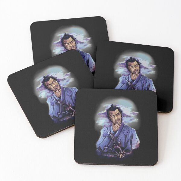 Item preview, Purple Yojimbo Jidaigeki film by Akiea Japanese designed and sold by KatheSera2025.