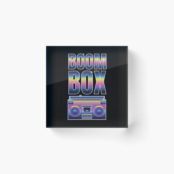 Item preview, Totally Fly 80's Boom Box Retro Music Player designed and sold by GravitiTees.