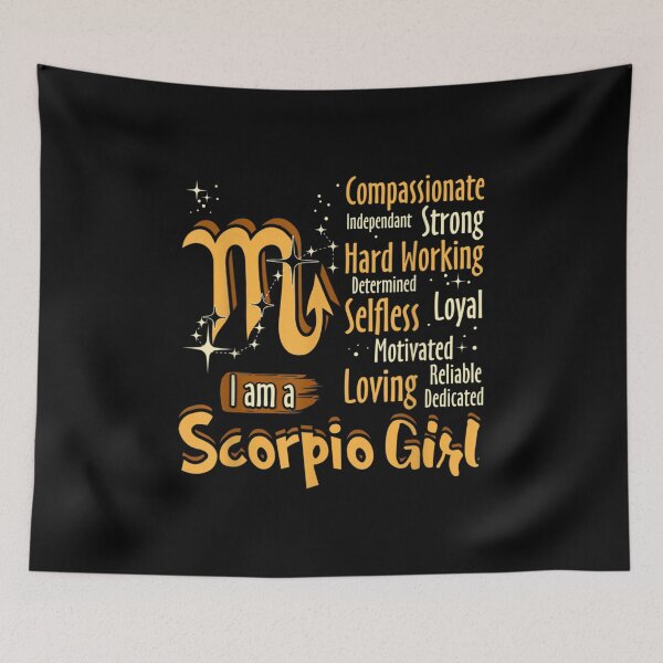Item preview,  Am Scorpio Girl Zodiac Sign Women Funny designed and sold by bonytmrz.