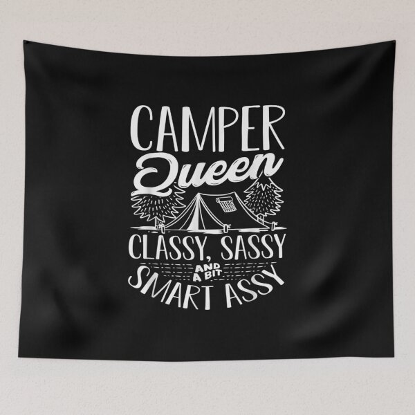 Item preview, Camper Queen classy Sassy And A Bit Smart Assy designed and sold by Miss Kirstin.