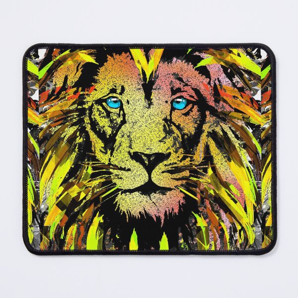 Item preview, Beautiful Lion Head Yellow designed and sold by BigWildKiwi.