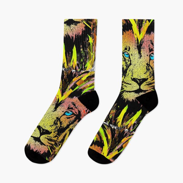 Item preview, Beautiful Lion Head Yellow designed and sold by BigWildKiwi.