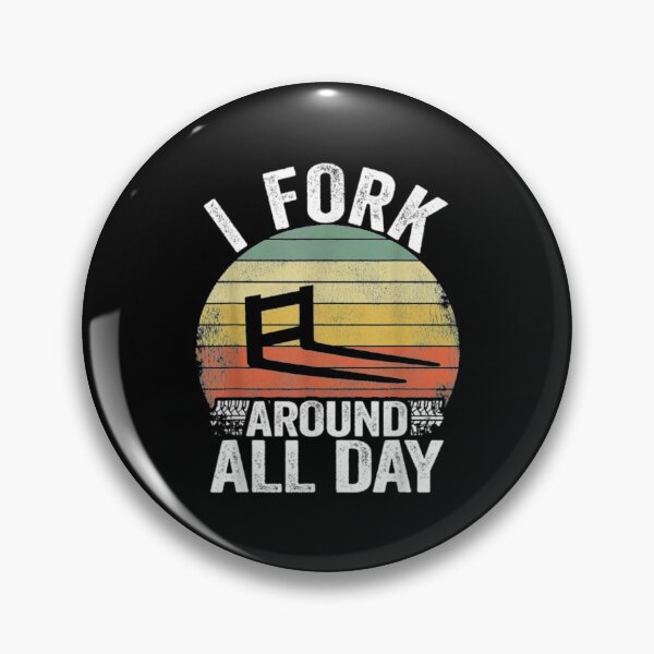 Item preview,  Fork Around All Day Vintage Retro Funny designed and sold by bonytmrz.