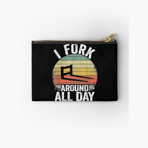 Item preview,  Fork Around All Day Vintage Retro Funny designed and sold by bonytmrz.