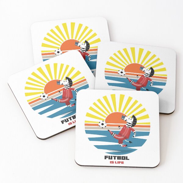 Item preview, Futbol Is Life Zebra Soccer Star designed and sold by TheWildFlix.