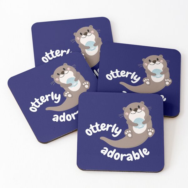 Item preview, Otterly Adorable Otter with Shell designed and sold by rosendosen.