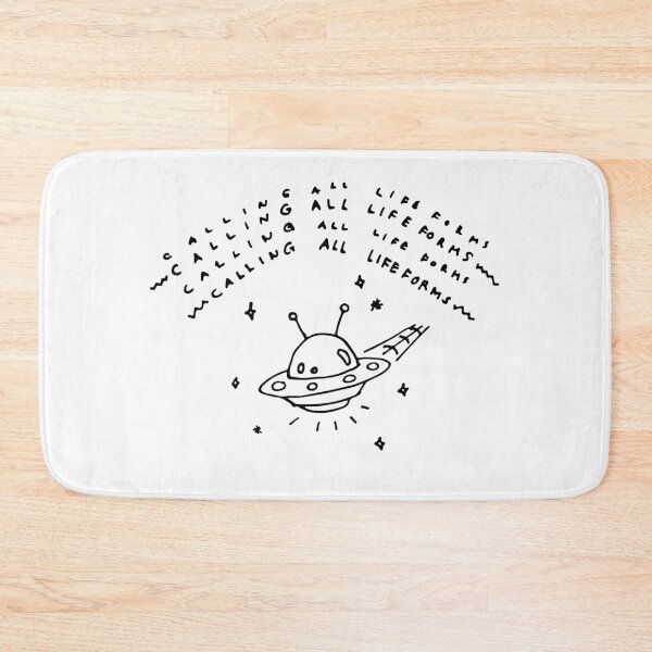 Item preview, Calling All Lifeforms! Doodle Black Outline designed and sold by lineartdesigns.