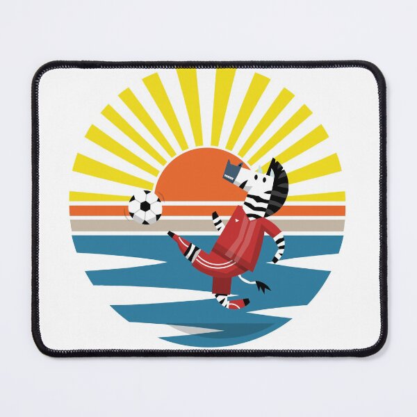 Item preview, Futbol Is Life Zebra Soccer Star designed and sold by TheWildFlix.