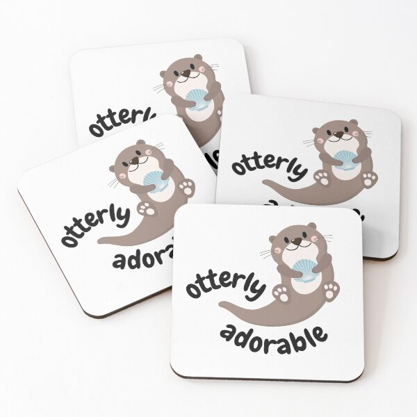 Item preview, Otterly Adorable Otter with Shell designed and sold by rosendosen.