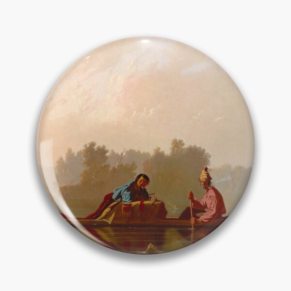 Item preview, Fur Traders Descending The Missouri by George Caleb Bingham designed and sold by mareabello.