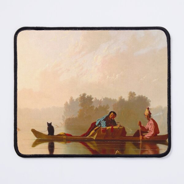 Item preview, Fur Traders Descending The Missouri by George Caleb Bingham designed and sold by mareabello.