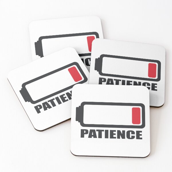 Item preview, Patience - Low Battery designed and sold by themortal11.
