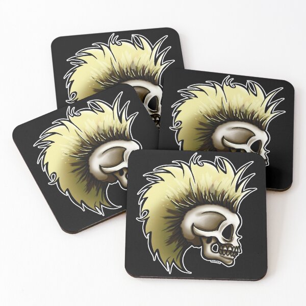 Item preview, Punk Skull (Bleach Blonde Version)  designed and sold by JanGrackle.