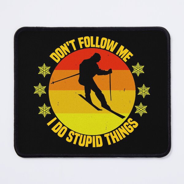 Item preview, Skiing funny saying designed and sold by blankshirt.