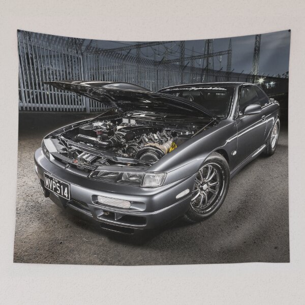 Item preview, Adel Khallouf's LS3-Powered Nissan S14 200SX Silvia designed and sold by HoskingInd.