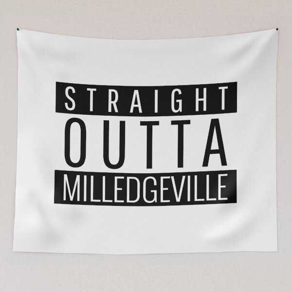 Item preview, Straight Outta Milledgeville Georgia designed and sold by Teelogic.