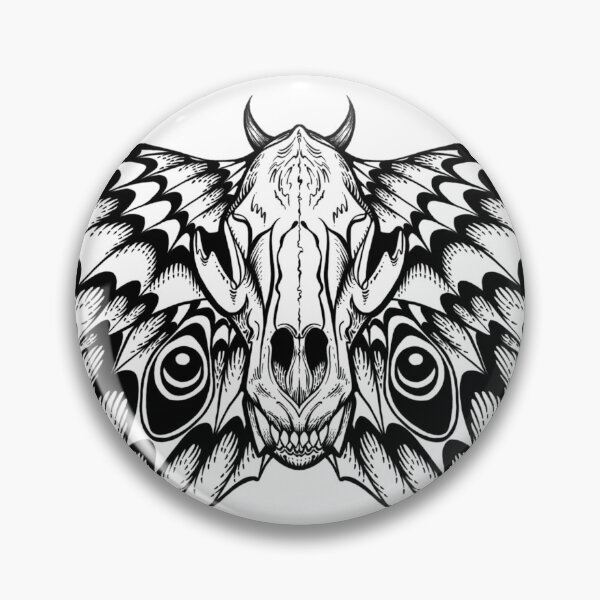 Item preview, Bear Skull Moth designed and sold by laurenspangler.