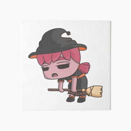 "Ms. Moody Witch" Art Board Print by MaddySantamaria | Redbubble