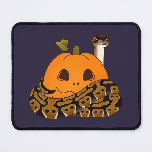Item preview, Normal Ball Python Halloween Theme! Ball Python and Pumpkin designed and sold by anacecilia.