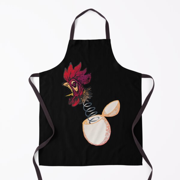 Item preview, Rooster Jack in an Egg Rooster Head Springing Egg designed and sold by MOP-tees.